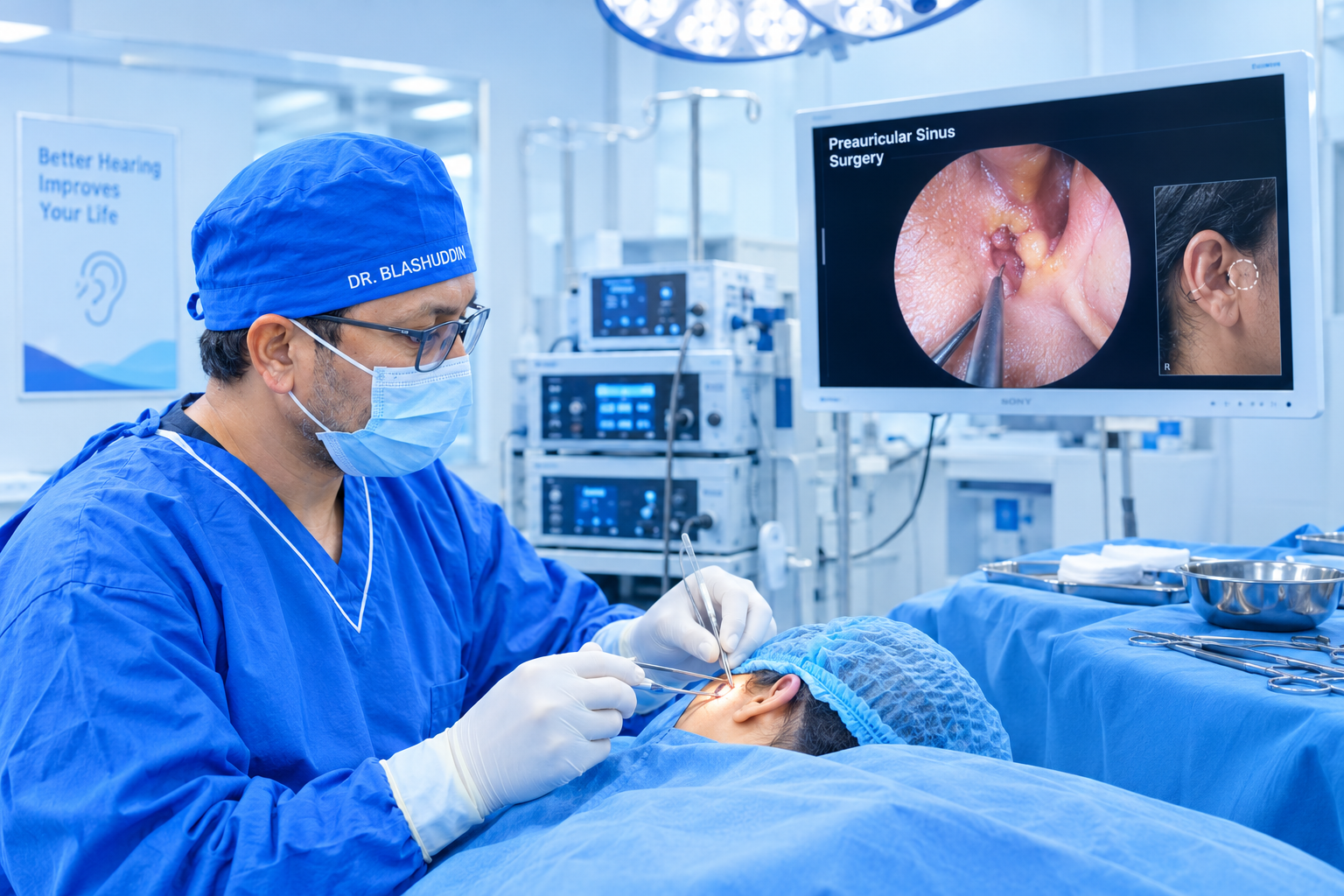 Preauricular Sinus Surgery